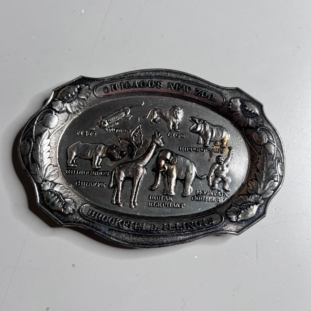 Vintage Brookfield Zoo Trinket Dish Made in Occupied Japan Chicago's New Tray